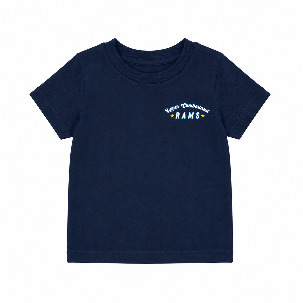 Rams Kids toddler navy T-shirt with small left-chest print